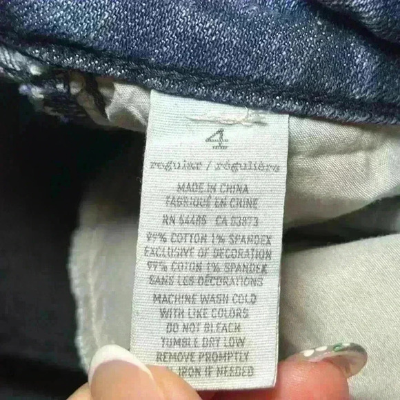 American Eagle Outfitters Stretch Skinny Denim Jeans Women’s Size 4 - Picture 10 of 14